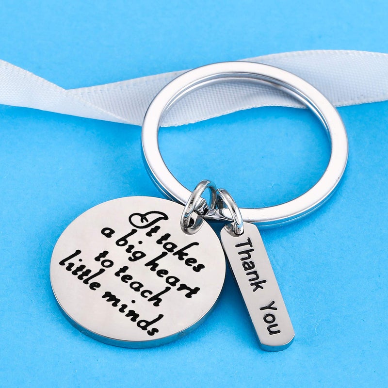 Nimteve Teacher Appreciation Gift for Women, 3PCs Teacher Keychain Set, Jewelry Gift for Teachers, Birthday Gift for Teacher Gifts From Students (3PCs Mixed #2) - Image 4